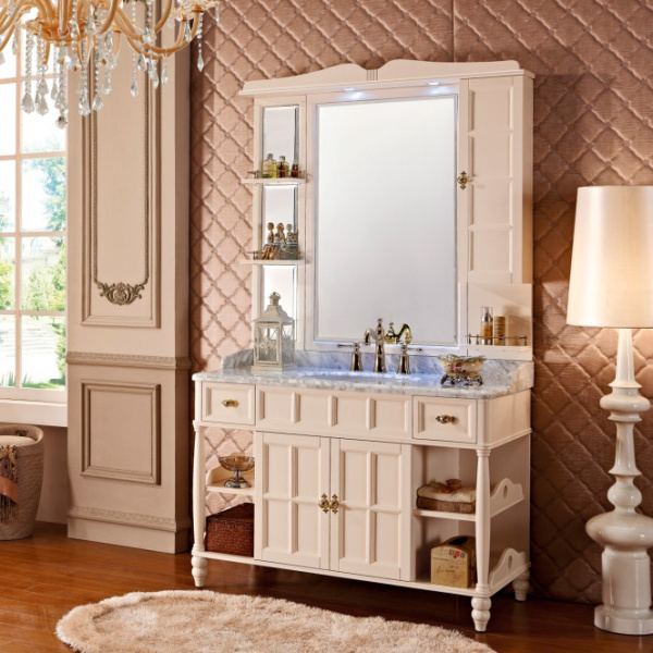 Карниз для зеркала Tessoro SIENA 120 см ивори TS-912-MR-I (детальная фотография), по запросу