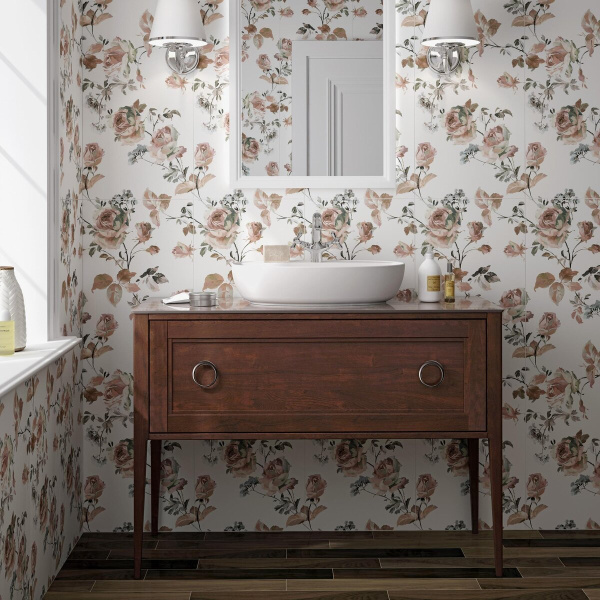 Тумба под раковину напольная Kerama Marazzi Plaza Classic 120 см орех матовый PL.CN.120.1+1\NUT.M (детальная фотография), классика, ретро