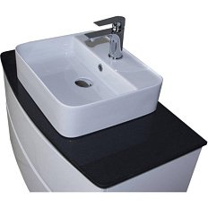 Столешница из искусственного камня, цвет Negro tebas (Черный), La Tezza Cosmo 65