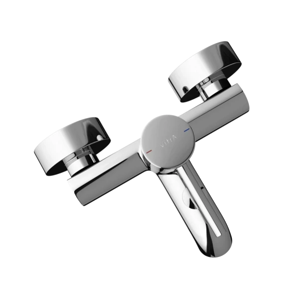 Смеситель для ванны VitrA Minimax S A41994EXP (детальная фотография), однорычажные, двухрычажные