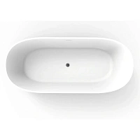 Акриловая ванна Timo KIARA1680, 170 х 75 см, цвет белый