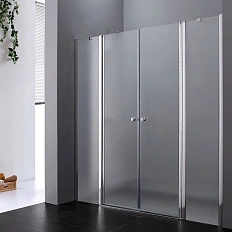 Душевая дверь в нишу Cezares Elena 195 см стекло рифленое