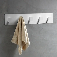 Крючок для ванной Abber Stein белый