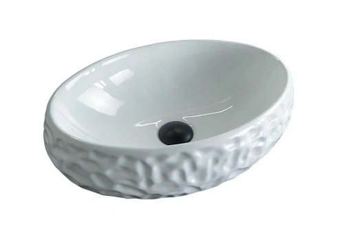 Раковина GID Lago 9030wf 48 см белая - фото 1