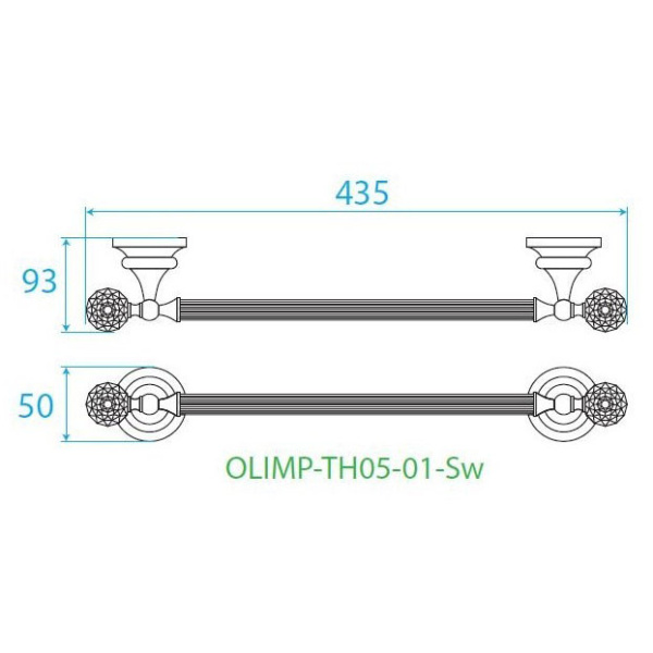 Схема (детальная фотография), классические, ретро, с кристаллами swarovski