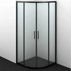 Душевой уголок WasserKRAFT Dill 90х90 см профиль черный