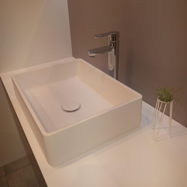 Раковина для ванной Balteco Alto R (детальная фотография), накладные (на столешницу), пристенные