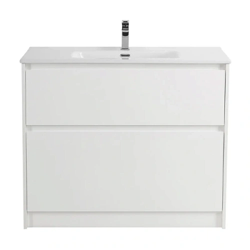 Тумба под раковину напольная BelBagno Kraft 100 см Bianco Opaco - фото 13