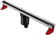 Душевой лоток BERGES Super Slim 60 см черный матовый