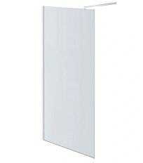 Душевая перегородка Акватек 80 см профиль хром