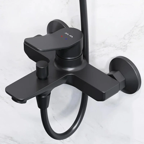 Душевой комплект Am.Pm X-Joy черный F42885A14 (детальная фотография), черные index_1