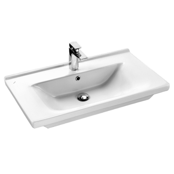 Раковина Santek Миранда 80 см белая 1WH302251 (детальная фотография)