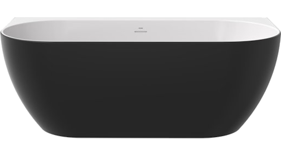 Ванна акриловая Ravak Freedom W 166х80 см черная XC00100027 (детальная фотография)