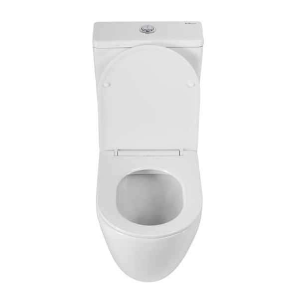 Унитаз-компакт BelBagno Sfera-R BB2141CPR/SC белый (детальная фотография), белые