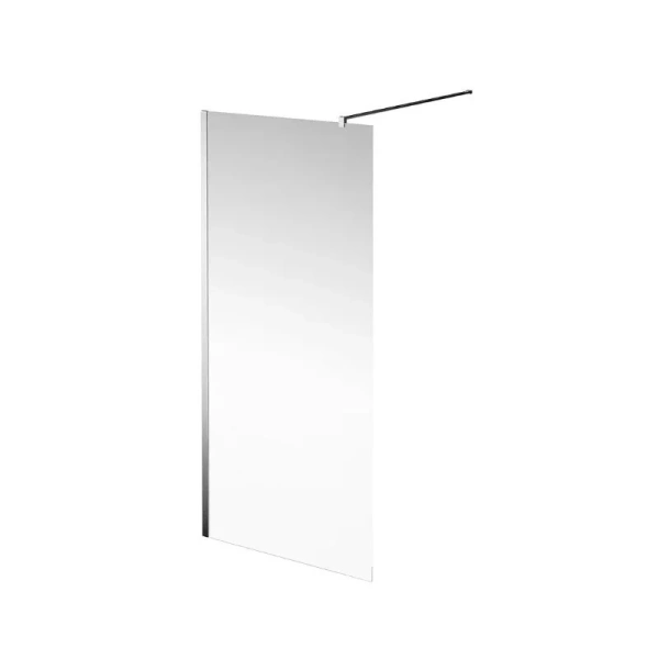 Душевая перегородка Kerama Marazzi Vetro 90 см профиль хром VE.90.WI.CR (детальная фотография)
