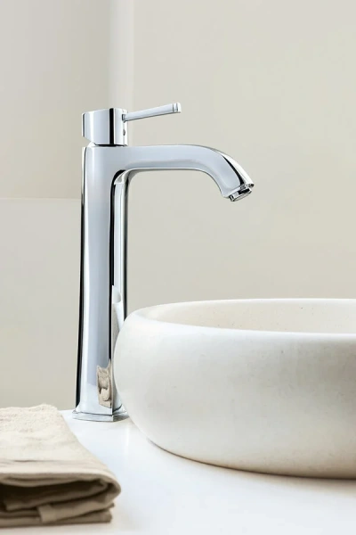 Смеситель для раковины, хром-золото, Grohe Grandera 23313IG0 (детальная фотография) index_1