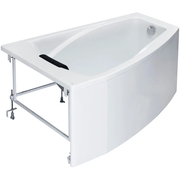 Акриловая ванна 150х100 см, левая, Roca Hall Angular ZRU9302864 (детальная фотография), нет в наличии