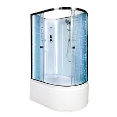 Душевая кабина Deto EM 120x80 см без крыши