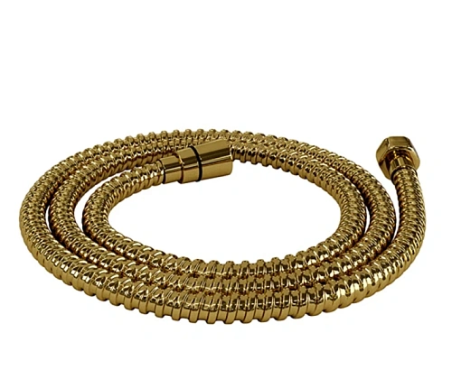 Шланг для душа WasserKRAFT глянцевое золото - фото 1