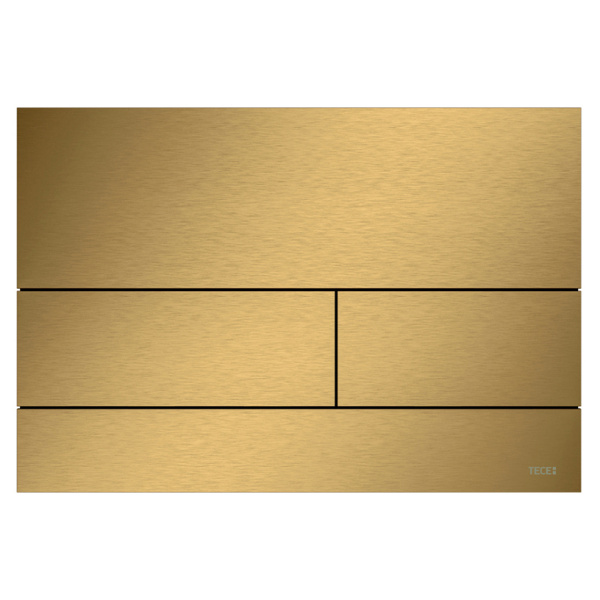 Клавиша смыва Tece TECEsquare II сатин позолоченный 9240847 (детальная фотография)