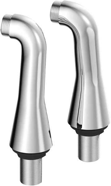 Комплект переходников Lemark хром LM8558CR (детальная фотография)