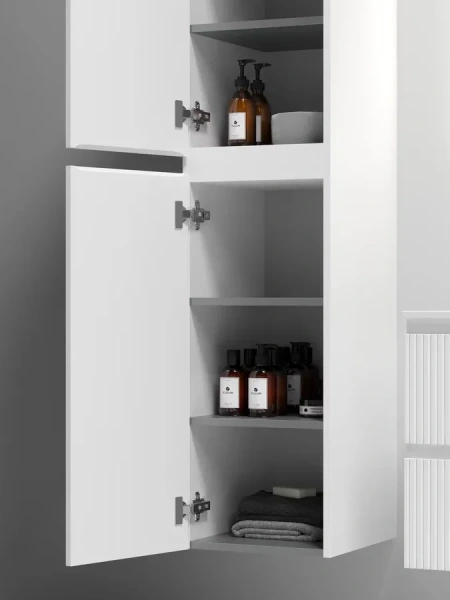 Шкаф-пенал подвесной Sancos Snob T 35 см bianco PSNT35W (детальная фотография), 35 см