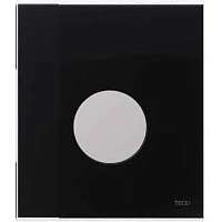 Клавиша смыва для писсуара, цвет стекла чёрный, цвет кнопки белый, Tece TECEloop 9242654