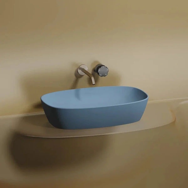 Раковина Ceramica Nova Element 60 см голубая CN6049ML (детальная фотография) index_1