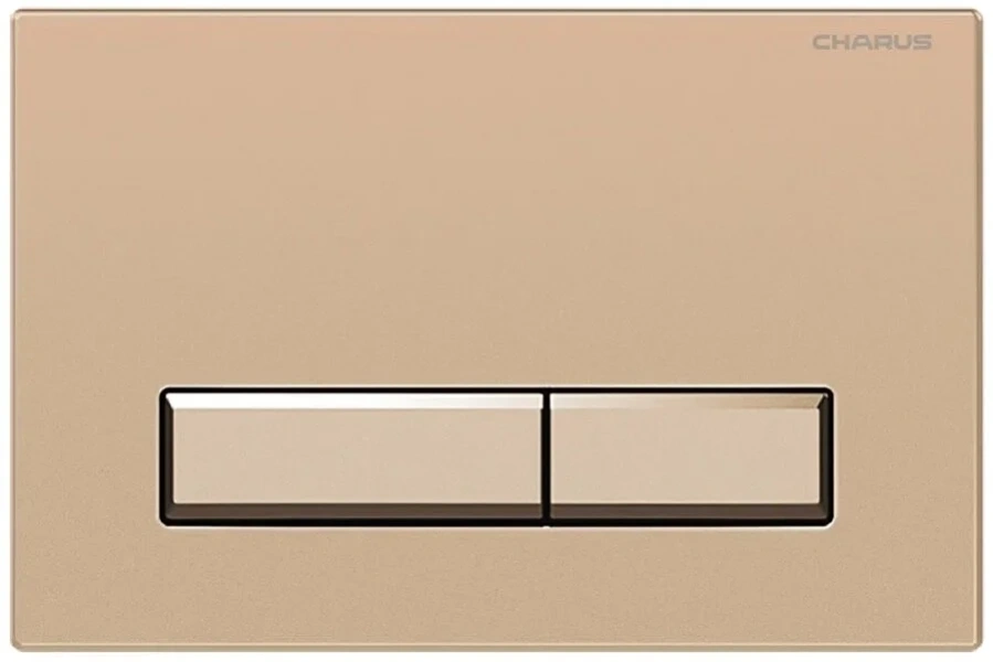 Клавиша смыва Charus Raiden матовый песок FP.321.51.01 (детальная фотография)
