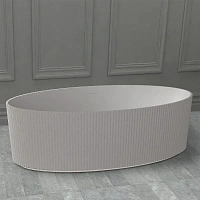 Ванна из искусственного камня Abber Stein 180х85 см отдельностоящая