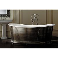 Ванна чугунная, без отверстий по смеситель, облицованная снаружи листовым свинцом, Devon&Devon Camelot