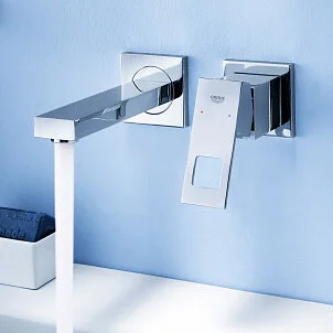Смеситель для раковины Grohe Eurocube 23447000 (детальная фотография), хром