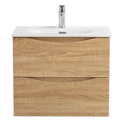 Тумба под раковину подвесная BelBagno Marino-Cer-Mini 50 см Rovere Bianco - фото 6