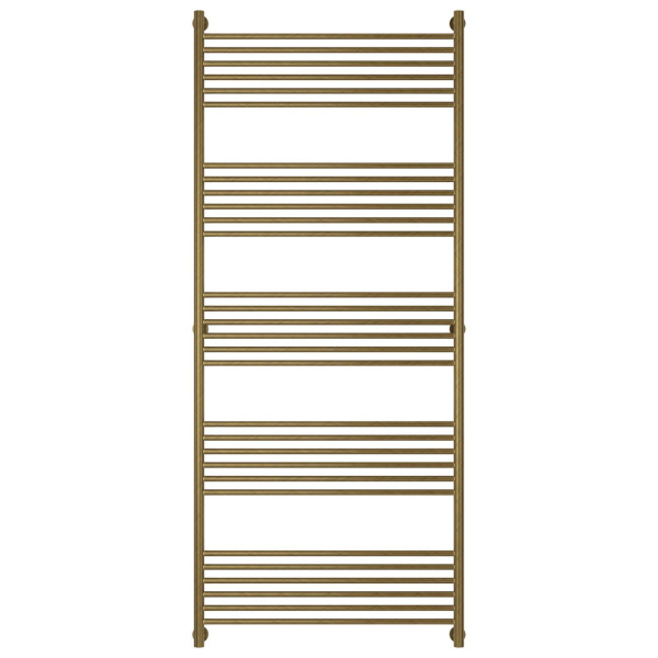 Полотенцесушитель водяной, цвет состаренная бронза перемычка прямая Богема+ 1900х800 05-0220-1980 (детальная фотография), с нижним подключением