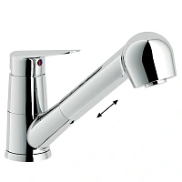 Смеситель для кухни Nobili Blues хром