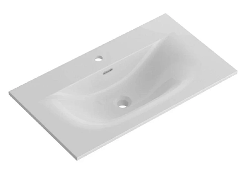 Раковина мебельная BelBagno 91 см белая - фото 4