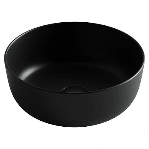 Раковина Ceramica Nova Element 35 см черная матовая - фото 3