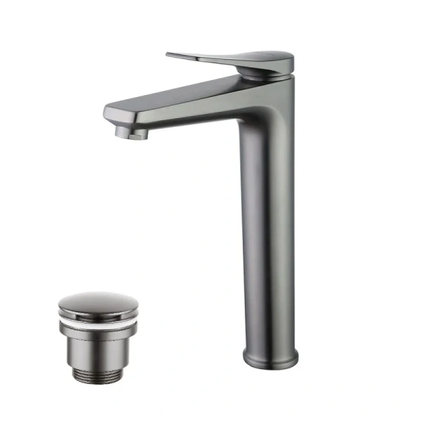 Смеситель для раковины Lemark Bronx графит LM3709GM (детальная фотография)