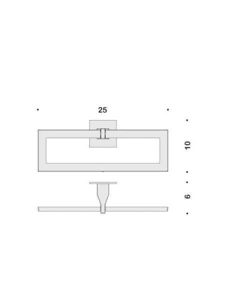 Полотенцедержатель Colombo Forever кольцо B2931 (детальная фотография), современные, hi-tech