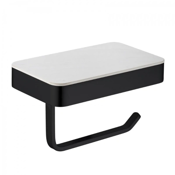 Бумагодержатель Abber Westen черный матовый AA1730B (детальная фотография)