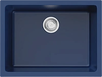 Мойка для кухни Omoikiri Okinoshima 61-U/I-IB Matt 61 см indigo blue
