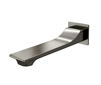 Излив для ванны WasserKRAFT оружейная сталь