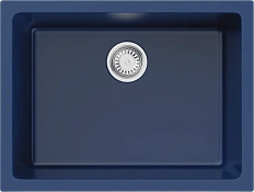 Мойка для кухни Omoikiri Okinoshima 61-U/I-IB Matt 61 см indigo blue