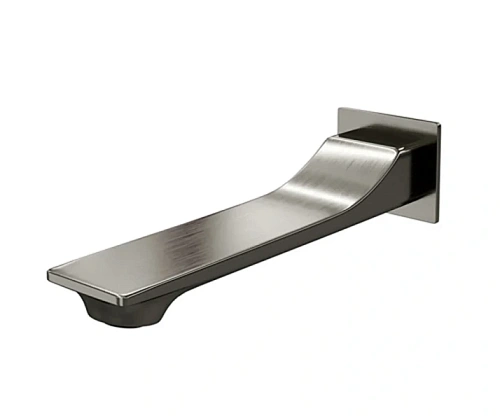 Излив для ванны WasserKRAFT оружейная сталь - фото 2