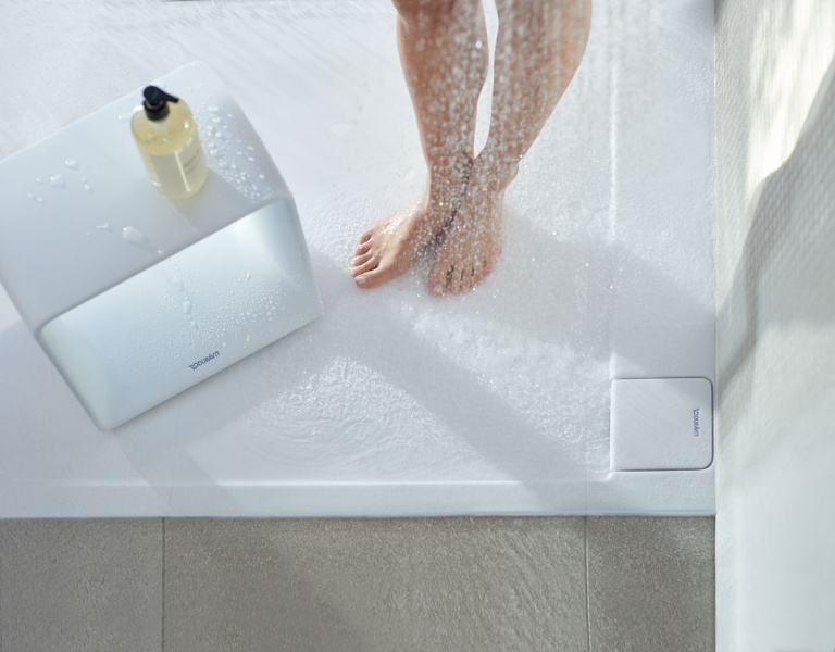 Поддон для душа Duravit P3 Comforts 720160 (детальная фотография), прямоугольные