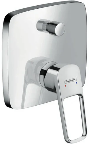 Смеситель для душа Hansgrohe Logis Loop 71264000 скрытый монтаж (детальная фотография)