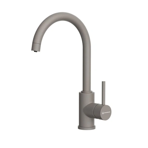 Смеситель для питьевой воды Omoikiri Shinagawa 2 Plus Gr leningrad grey 4994406 (детальная фотография)