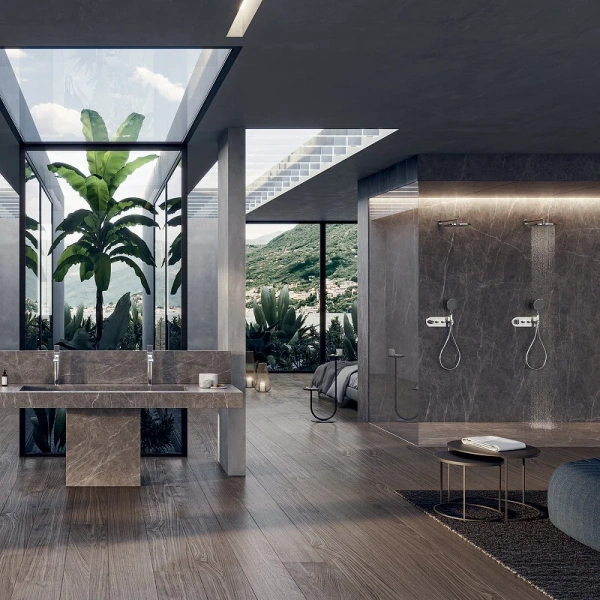 Верхний душ Bossini Apice хром H70430I.030 (детальная фотография), хром