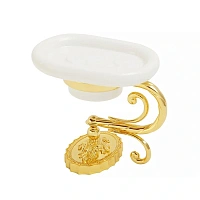 Мыльница Migliore Edera золото