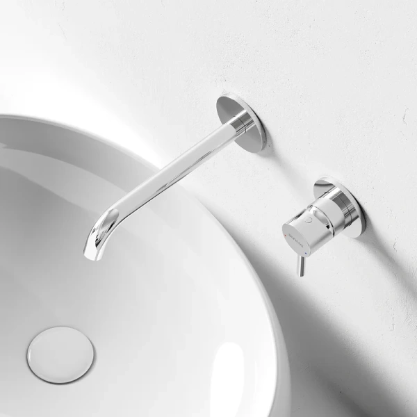 Смеситель для раковины Sancos Etna хром SC9004CH (детальная фотография), однорычажные, двухрычажные